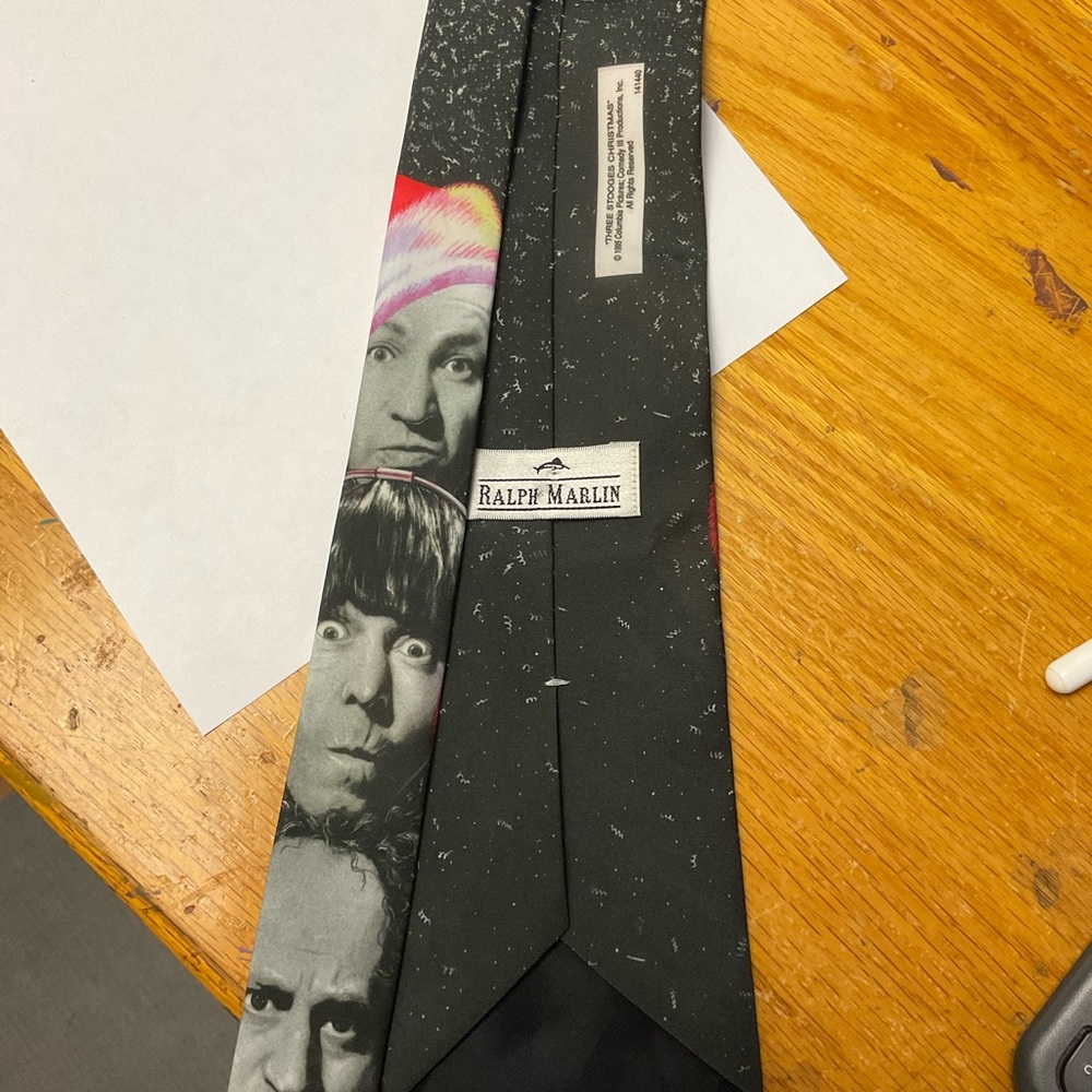 Ralph Marlin Gray and Pink Graphic Tie